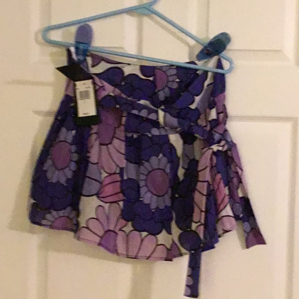 DODO BAR DO Pleated Purple Skirt